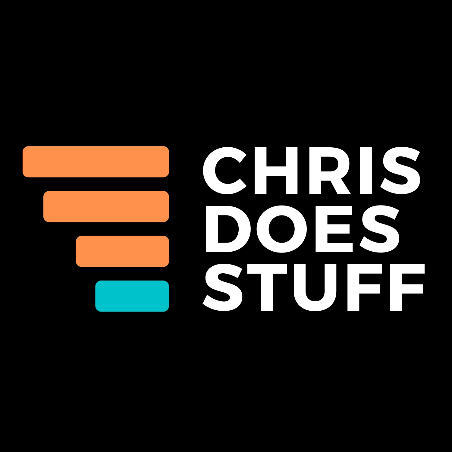 Black and Turquoise Automotive Logo Small - Thumbnail Invert